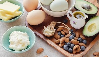 leistini maisto produktai pagal keto dietą